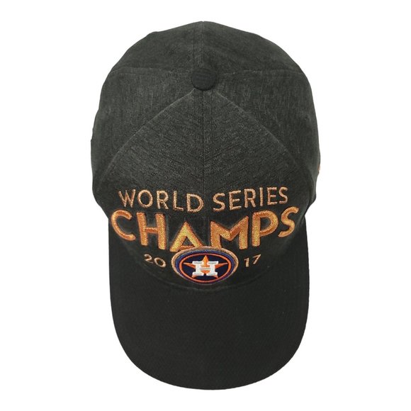 New Era 39Thirty Houston Astros 2017 World Series Champions Adult OSFM Cap Hat - Picture 6 of 12